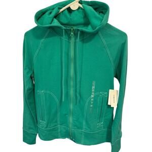 Jones New York Sport NWT petite Kelly green lightweight hoodie.